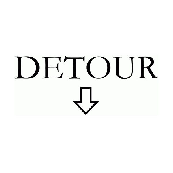 Detour Wall Decal