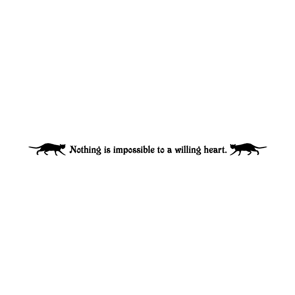 Nothing is impossible Wall Decal