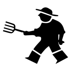 Farmer 1B LAK 30-D Farm Wall Decal