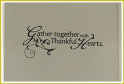 Gather Together With Thankful Hearts