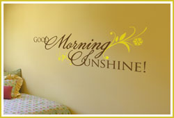 Good Morning Sunshine