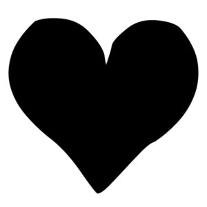 Heart Lettering Art 0 0 Wall Decal