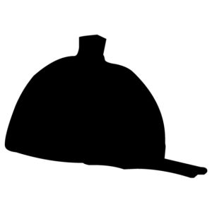 Helmet B LAK 10-9 Horse Wall Decal