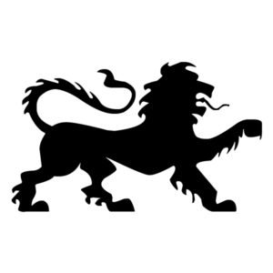 Lion Silhouette A LAK 15-K Jungle Wall Decal