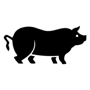 Pig A LAK 30-I Farm Wall Decal