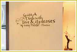 Spice a dish with Love...