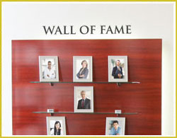 Wall of Fame