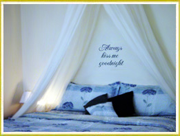 Decorate your bedroom with sweet reminders of love