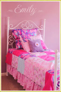 Dainty Girl's Bed Room