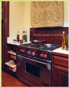 Lasciati andare in cucina