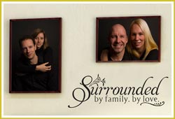 Surrounded by Family...