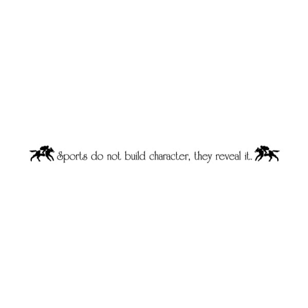 Sports do not Wall Decal