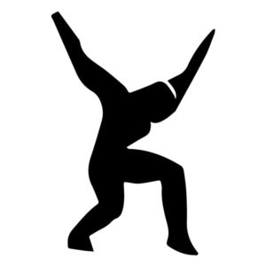 Athletic Figure A LAK 2 3 A Sports Wall Decal