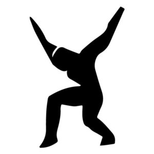 Athletic Figure B LAK 2 3 B Sports Wall Decal