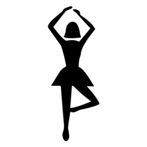 Ballerina A LAK 2 C Sports Wall Decal