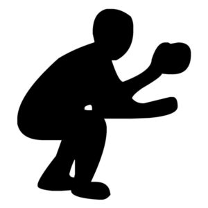 Baseball Catcher A LAK 2 i Sports Wall Decal