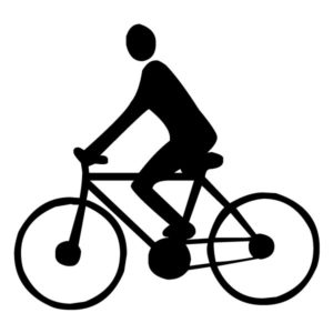 Bicyclist B LAK 2 b Sports Wall Decal