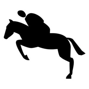 Equestrian B LAK 2 5 Sports Wall Decal