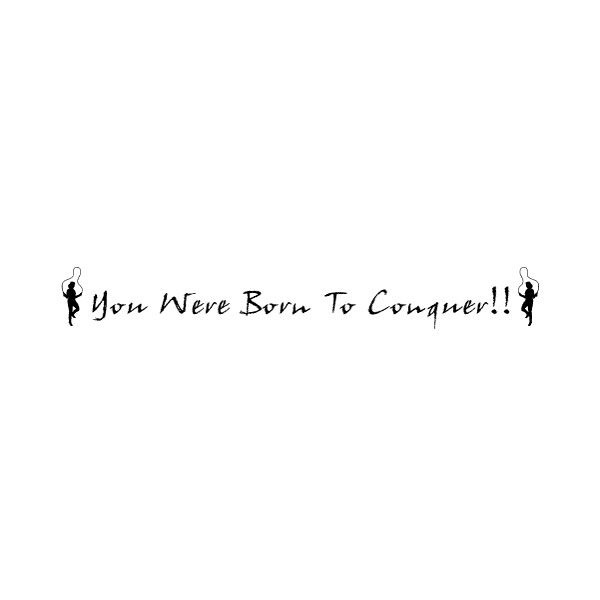 You Were Born Wall Decal