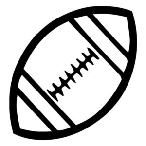 Football A LAK 2 3 2 Sports Wall Decal