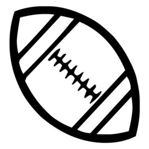 Football B LAK 2 3 3 Sports Wall Decal