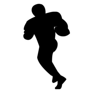 Football Player B LAK 2 p Sports Wall Decal