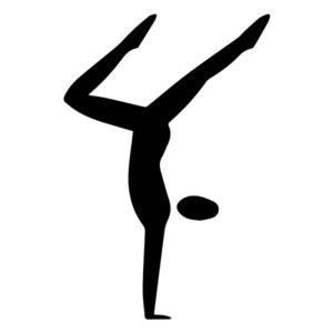 Gymnast 2A LAK 2 K Sports Wall Decal