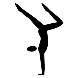 Gymnast 2B LAK 2 L Sports Wall Decal