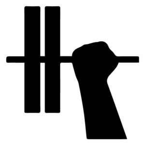 Hand and Weight A LAK 2 2 U Sports Wall Decal