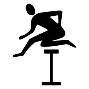 Hurdle B LAK 2 f Sports Wall Decal