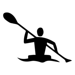 Kayaking B LAK 2 Z Sports Wall Decal