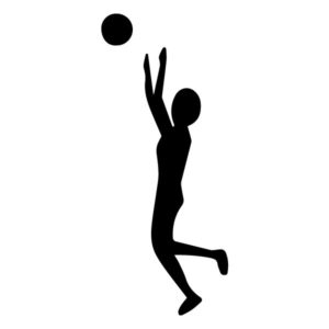 Male Volleyball Player 1B LAK 2 v Sports