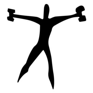 Man with Weights 3A LAK 2 2 S Sports Wall Decal