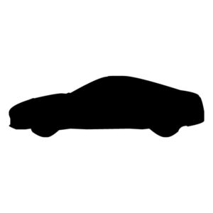 Race Car silhouette 4B LAK 5 7 Racing Wall Decal