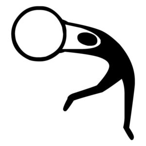 Rhythmic gymnast B LAK 2 n Sports Wall Decal