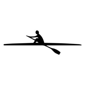 Rowing B LAK 2 d Sports Wall Decal