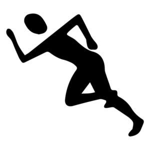 Runner B LAK 2 B Sports Wall Decal