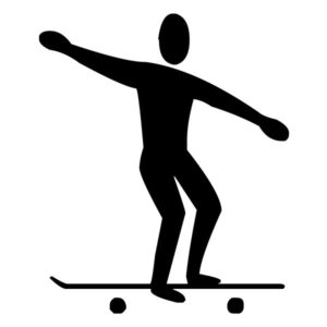 Skate boarder A LAK 2 k Sports Wall Decal