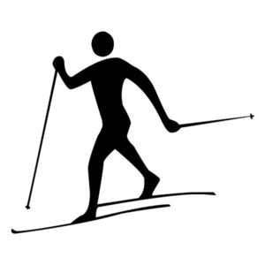 Skier 1B LAK 2 7 Sports Wall Decal