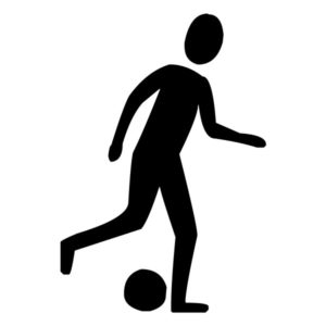 Soccer Player A LAK 2 g Sports Wall Decal