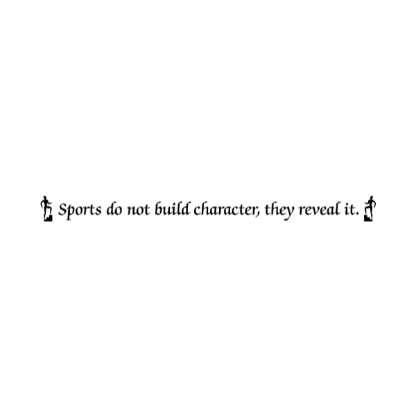 Sports do not Wall Decal