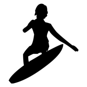 Surfer 2A LAK 28 6 Surfing Wall Decal