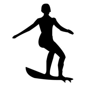 Surfer 3B LAK 28 9 Surfing Wall Decal