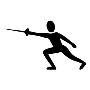 Swordsman B LAK 2 H Sports Wall Decal