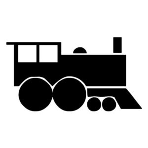 ain Silhouette 1A LAK 11 0 Train Wall Decal