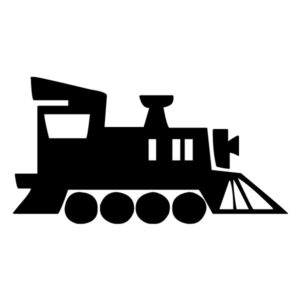 Train Silhouette 2A LAK 11 2 Train Wall Decal