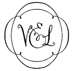 Filigree Monogram #21153