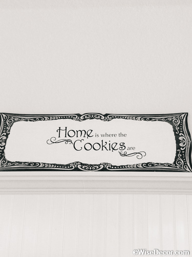 Home is where the cookies are Wall Decal