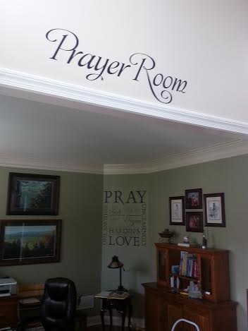 Prayer Room Wall Decal