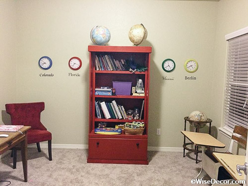 Colorado Florida Hawaii Wall Decal